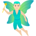 🧚🏻‍♂️ man fairy: light skin tone display on JoyPixels